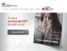 Tablet Screenshot of hfcp.com.br